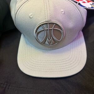 Men's Tan Basketball Emblem Cap